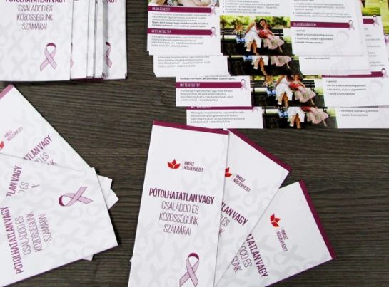 Tájékoztató kampány indul a mellrákról