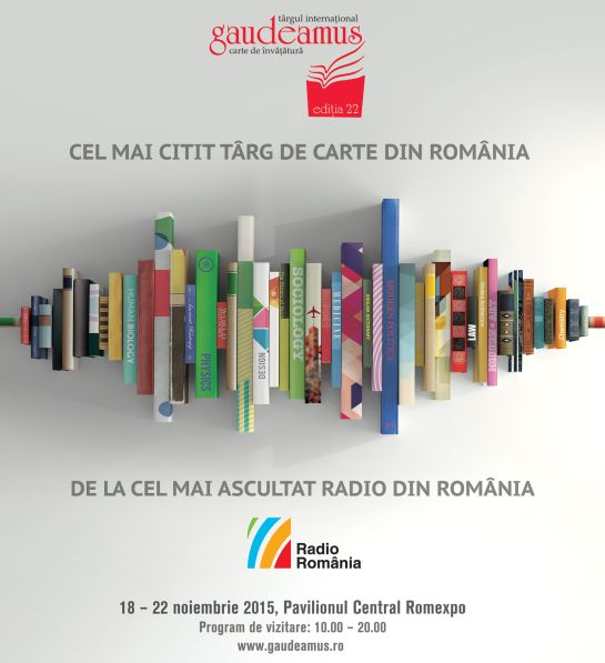 Megnyílt a 22-ik Gaudeamus Nemzetközi Könyvvásár Bukarestben