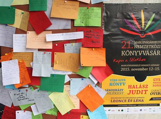 Verskapu vezet a marosvásárhelyi könyvvásárra