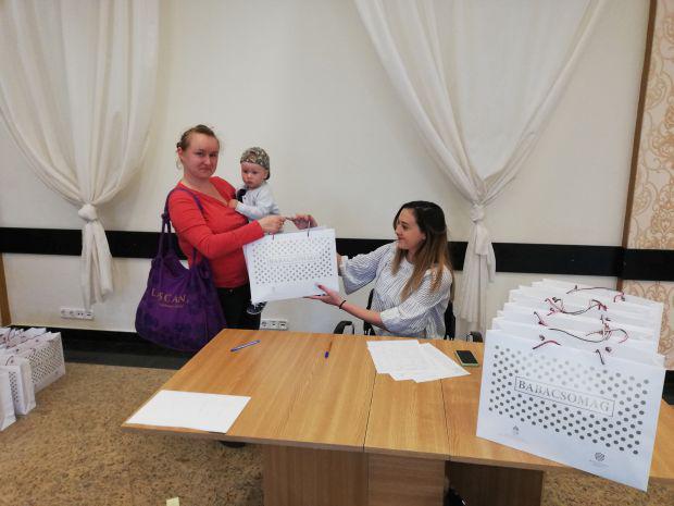 Megérkeztek a babacsomagok a Bánságba