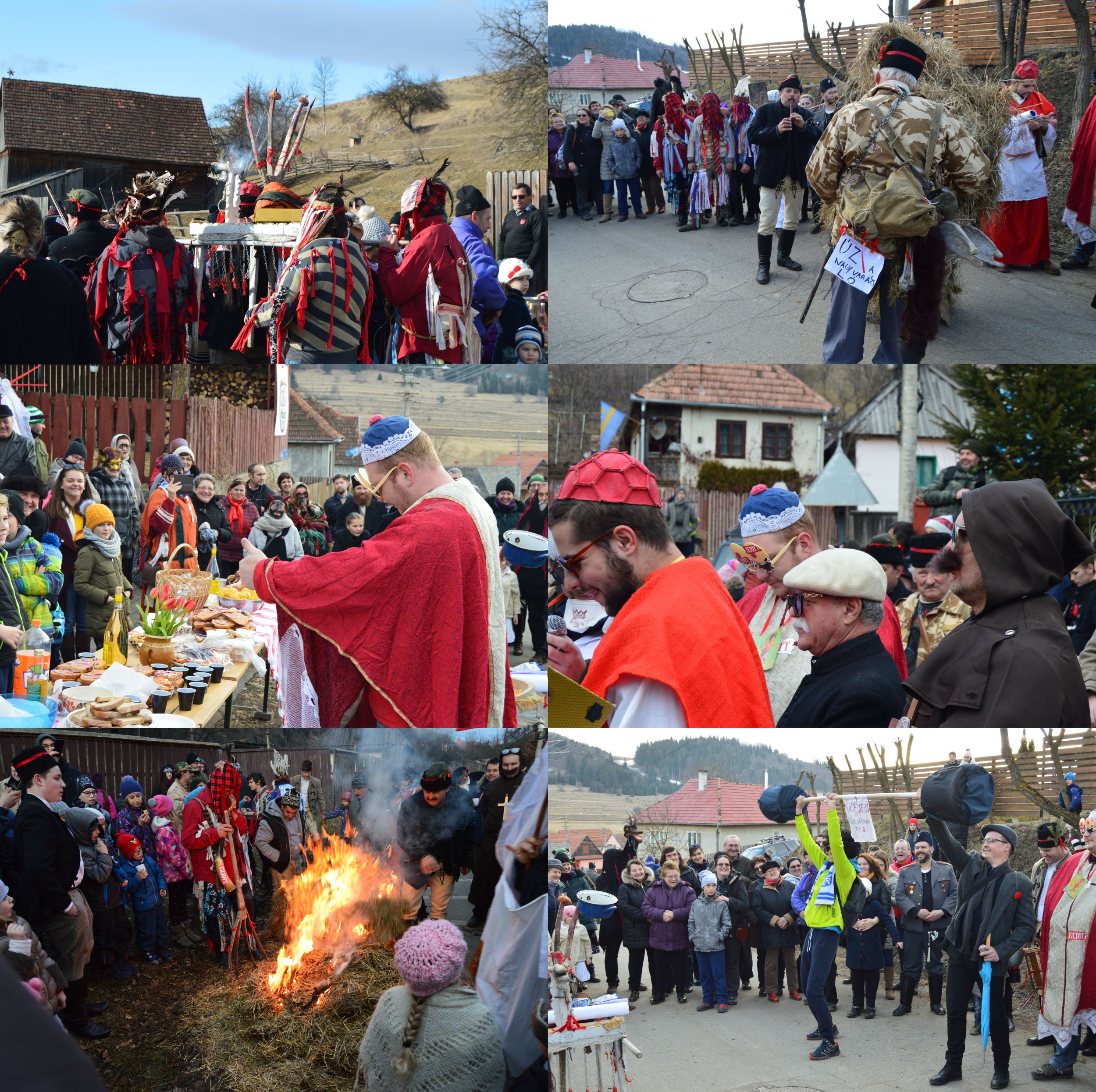 Farsangtemetés Csobotfalván