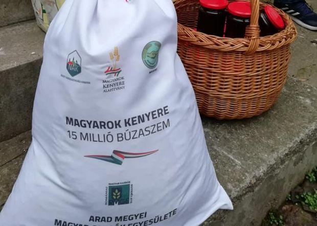 Arad megyéből is küldenek búzát a rászorulóknak