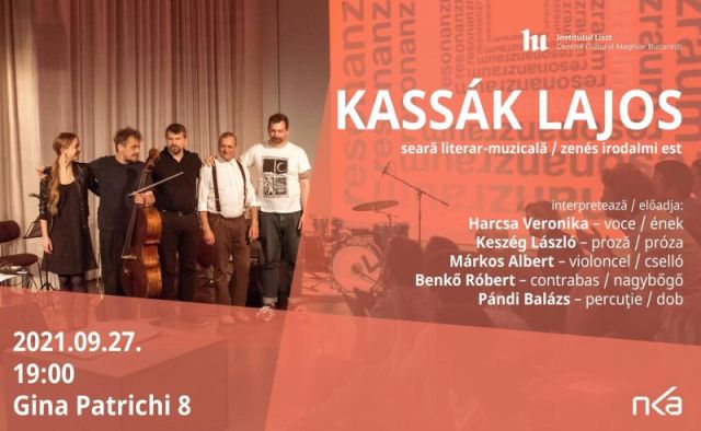 Kassák Lajos zenés irodalmi est Bukarestben és Erdélyben