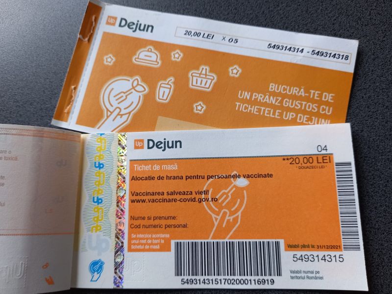 Több mint 13 millió lejjel egészítették ki az étkezési utalványokra fordítható pénzkeretet