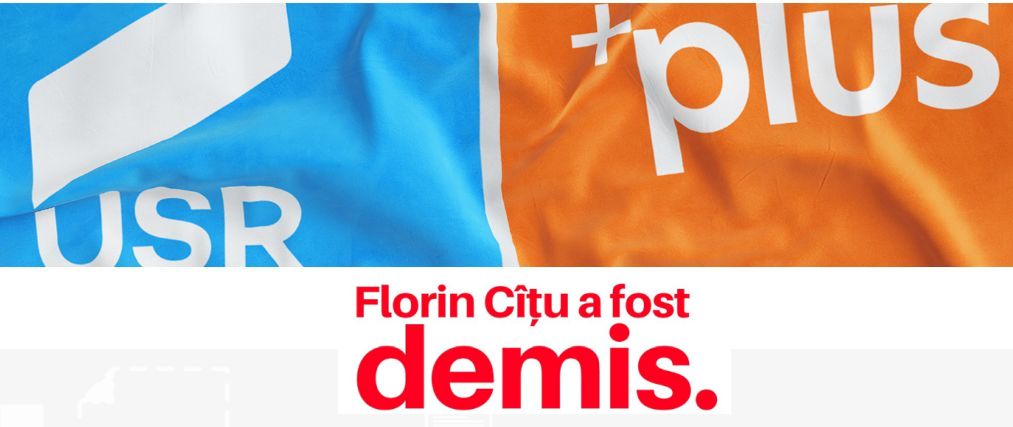 Cîţu nélküli kormányt akar az USR