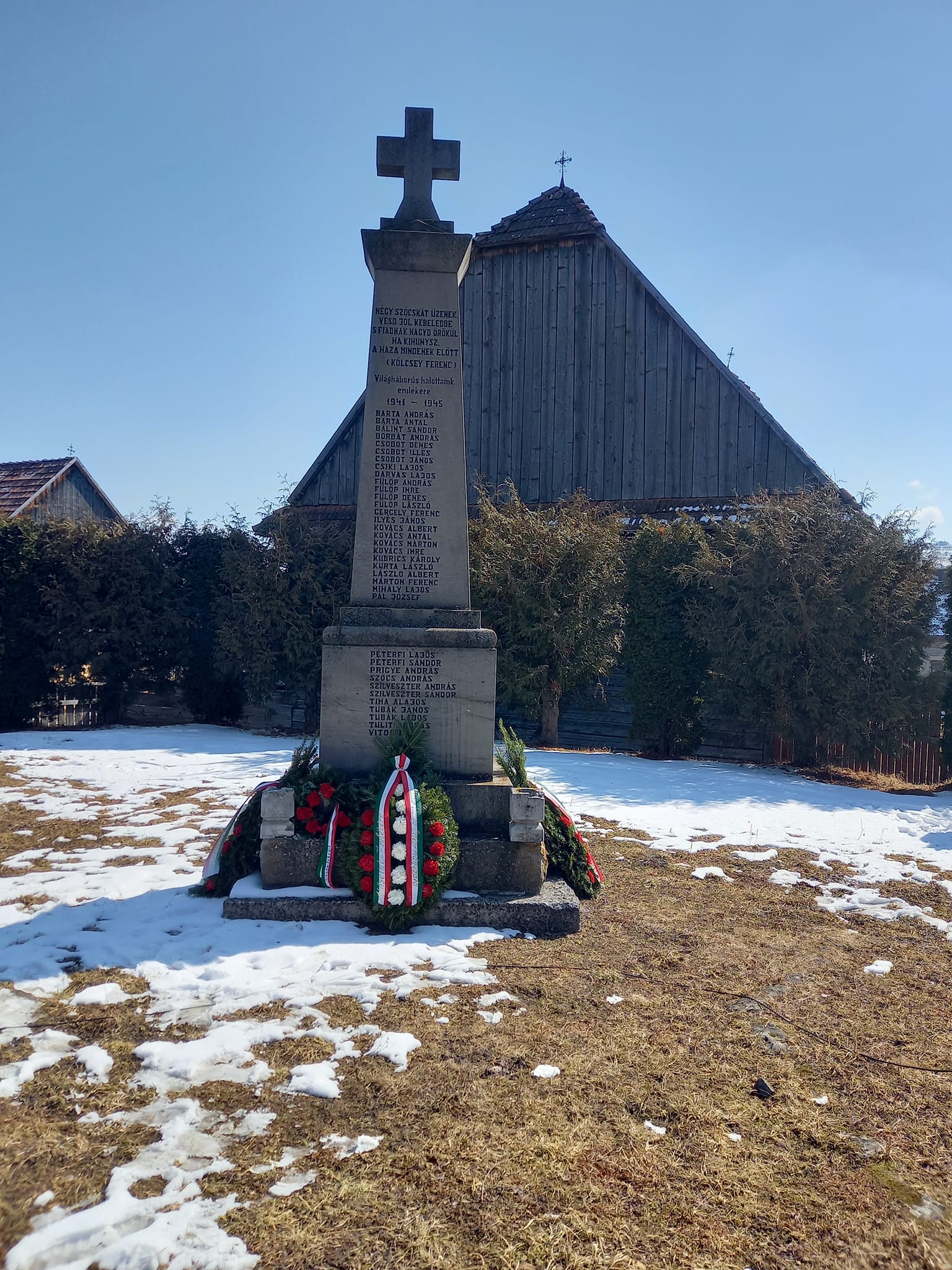 Március 15. Kászonújfaluban