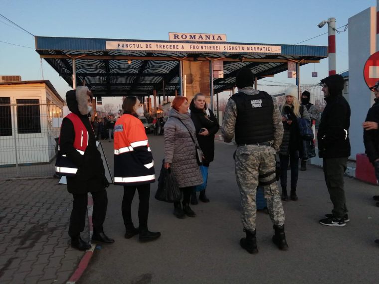 Az elmúlt 24 órában 8635 ukrán állampolgár lépett be Romániába