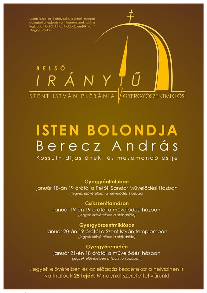 Csíkszenttamáson is járt Isten bolondja