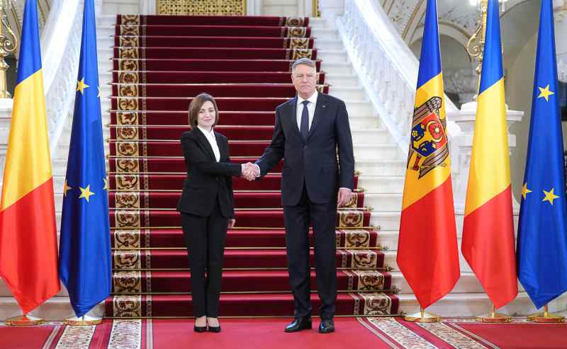 Bukarestben tárgyalt a moldovai államelnök