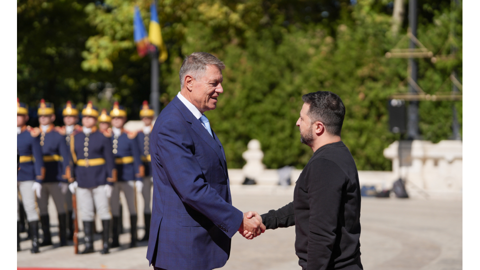 Iohannis: Románia eltökélt szándéka támogatni Ukrajnát