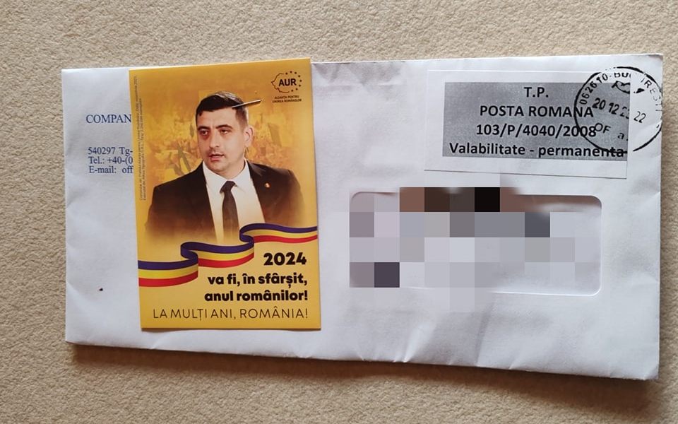 AUR-szórólapot tűztek a vízszámlákra