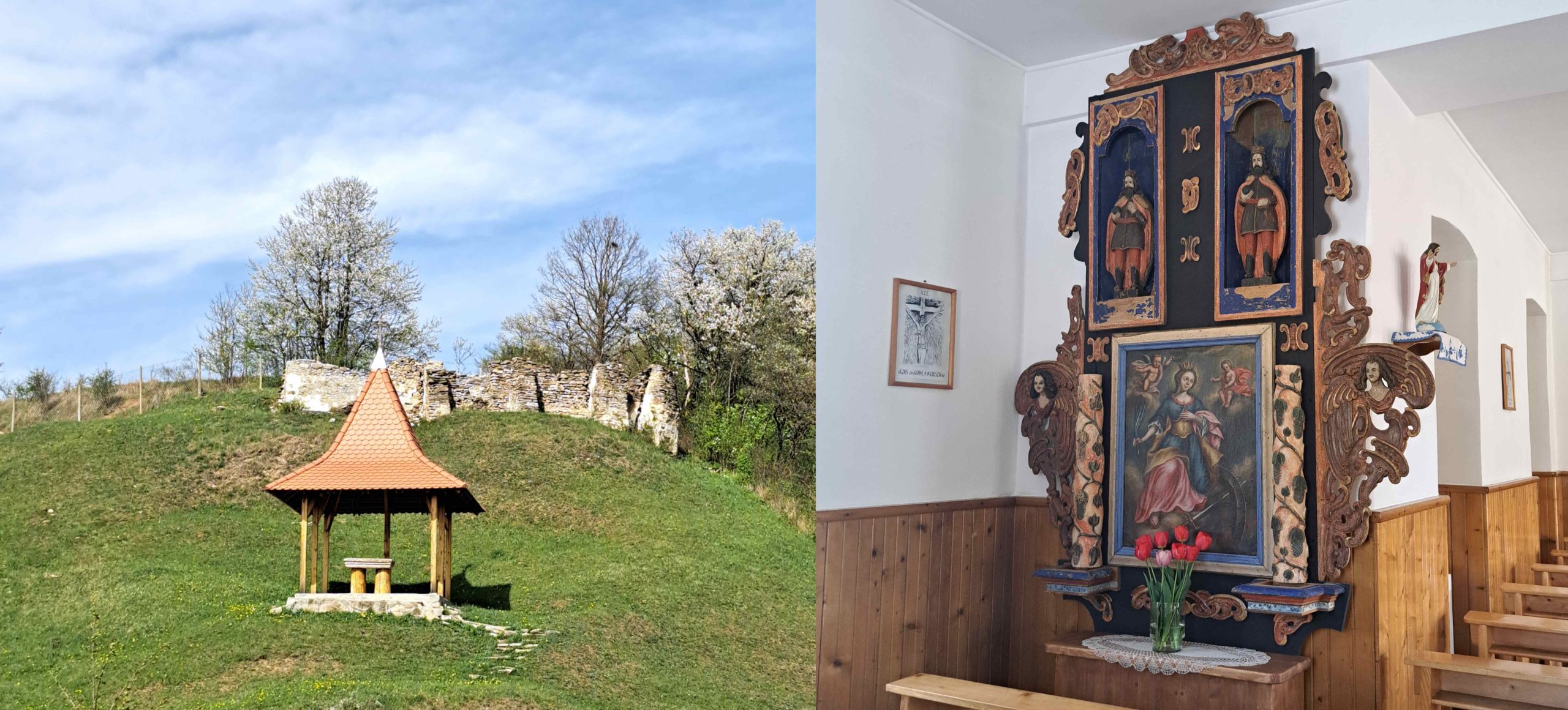 Restaurált oltárt szenteltek vasárnap a Kászonokban