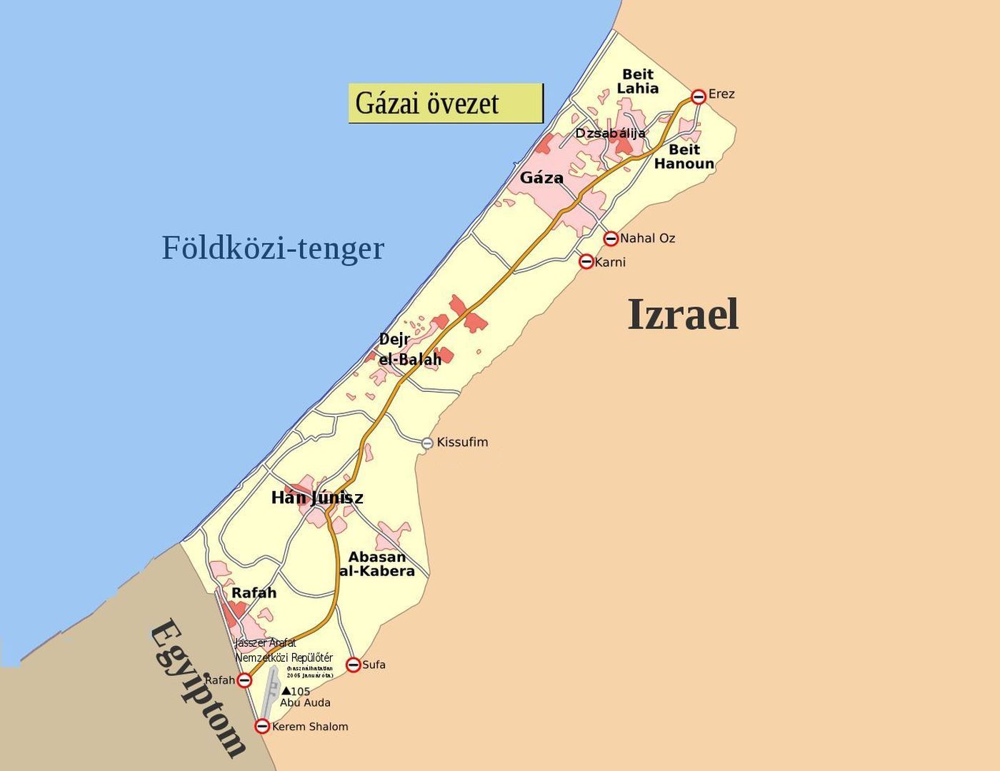 Új szárazföldi átkelő nyílhat a Gázai övezetben
