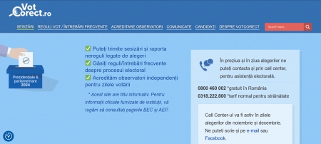 Elindult a votcorect.ro
