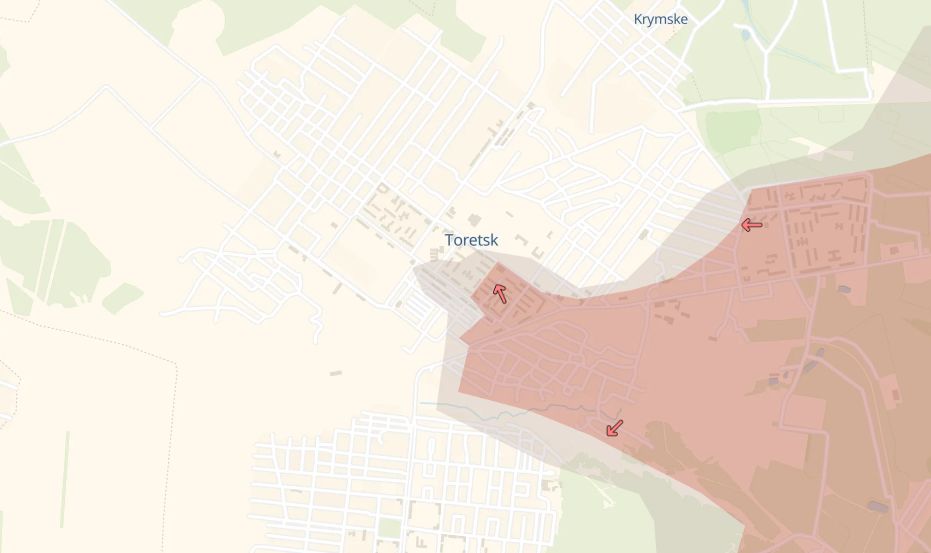 Félig orosz kézre került a Donyeck megyei Toreck