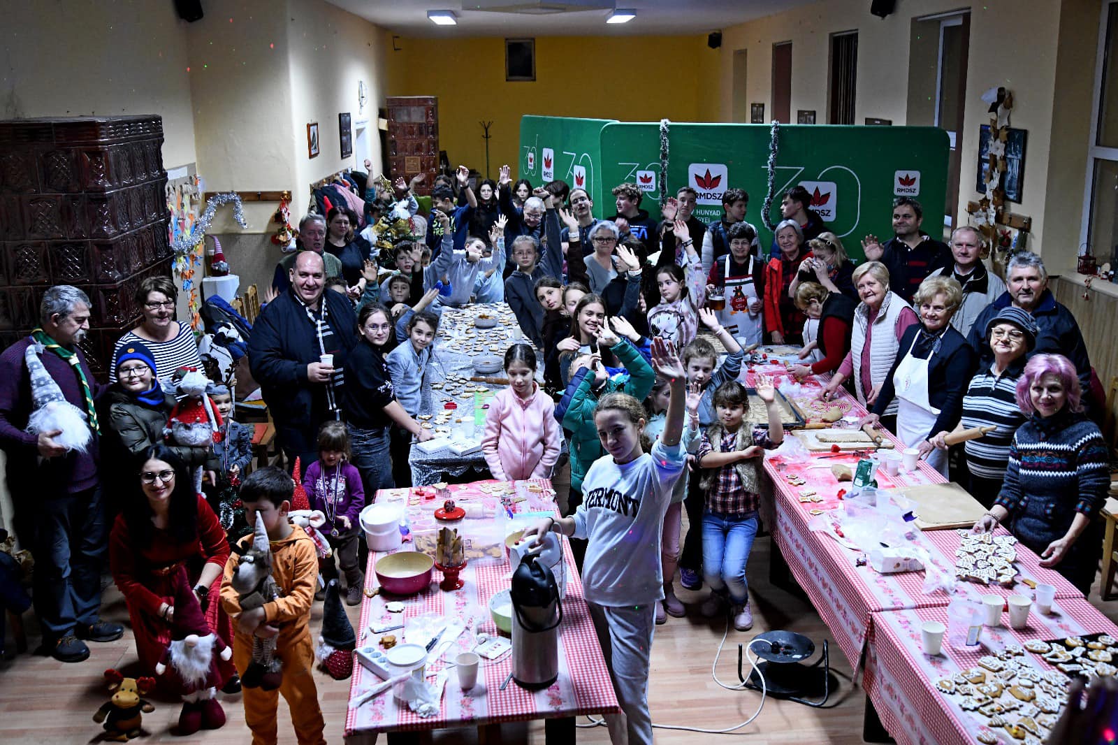 Pogácsával várják az ünnepet Déván