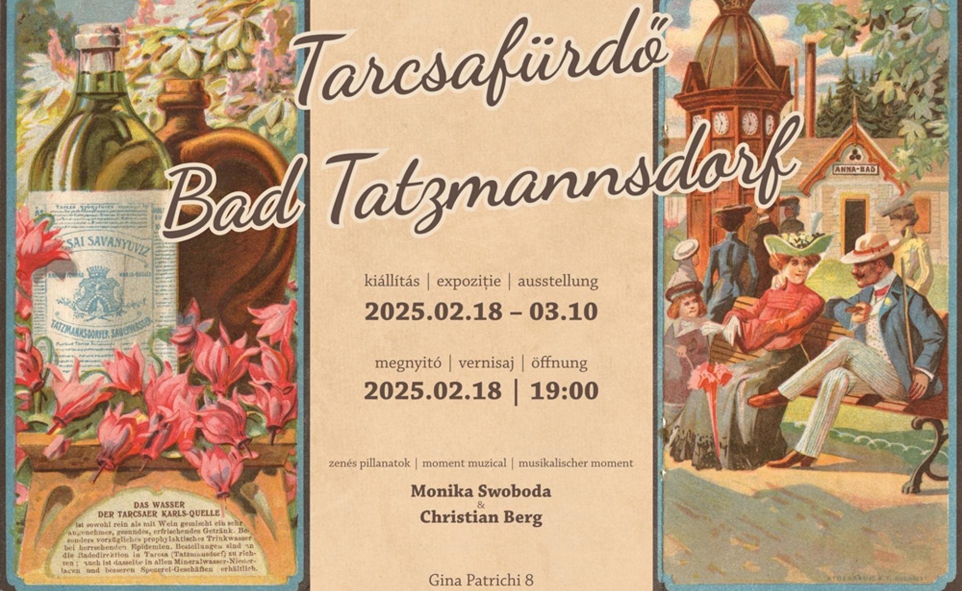 A mai ausztriai Tarcsafürdőről nyílik kiállítás a bukaresti Liszt Intézetben