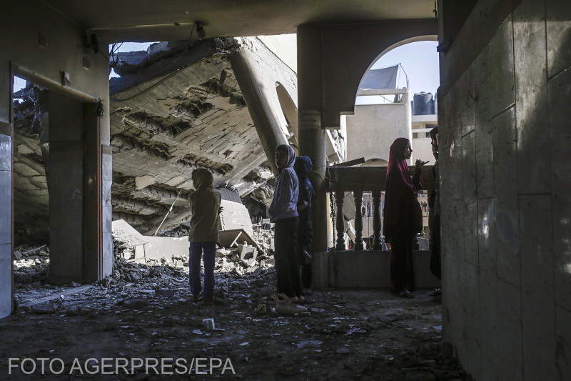 Menekülni sincs erejük a gázai palesztinoknak