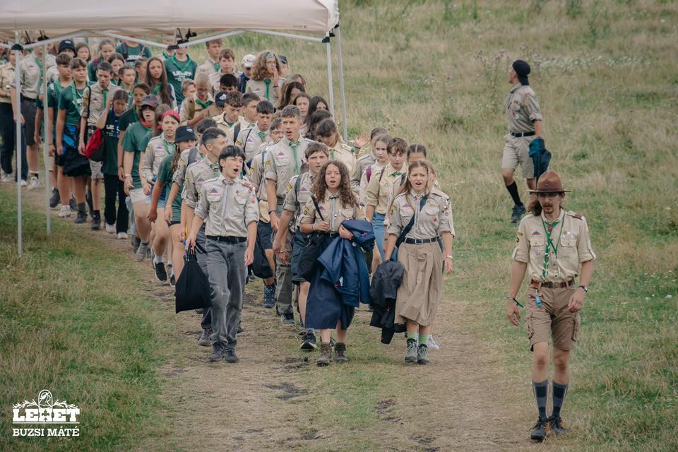 Kolozsvár mellett táboroznak a cserkészek