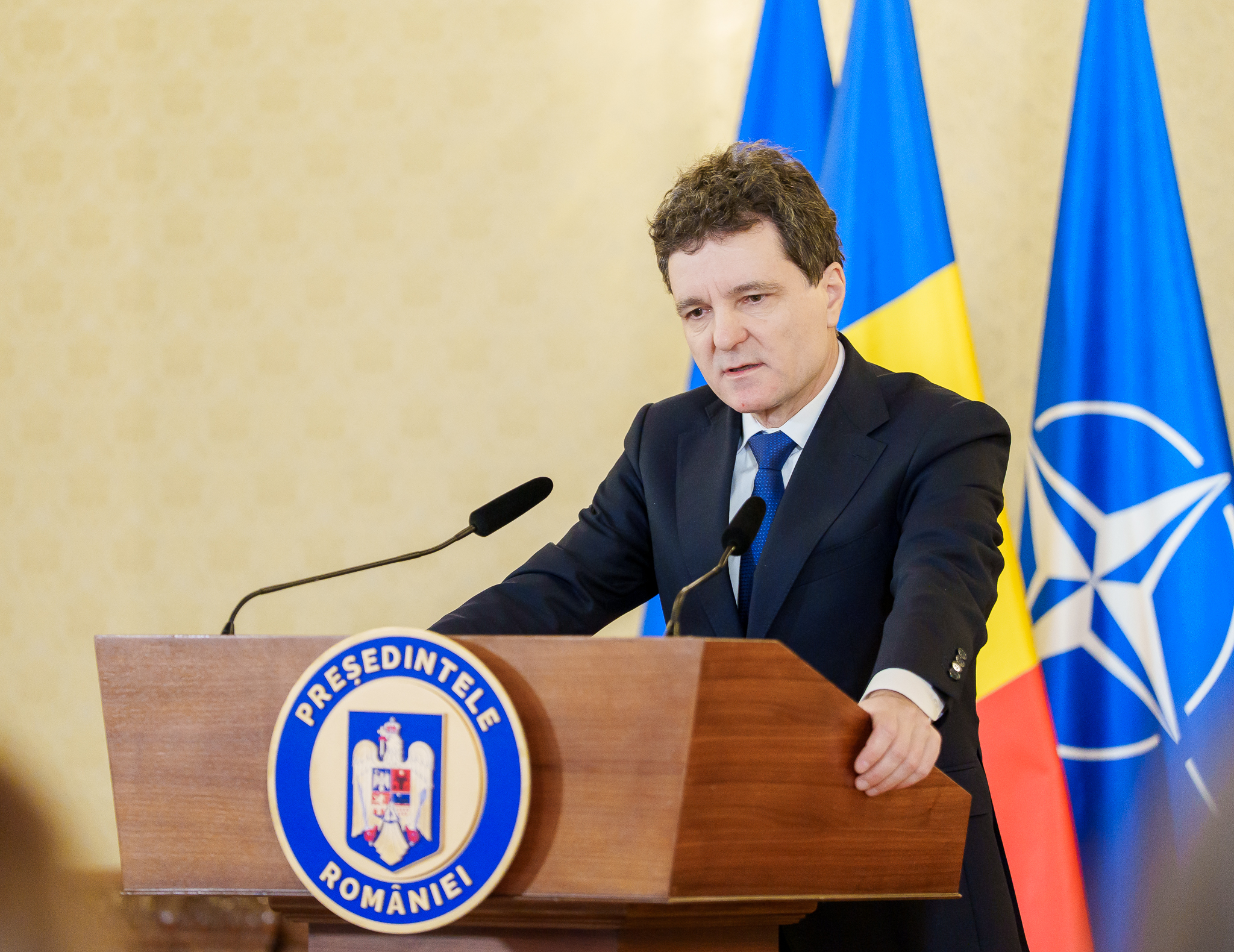 Az államfő a bírálóihoz szólt