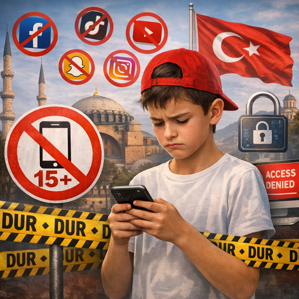 Törökországban megtiltják a közösségi média használatát a 15 éven aluliak számára