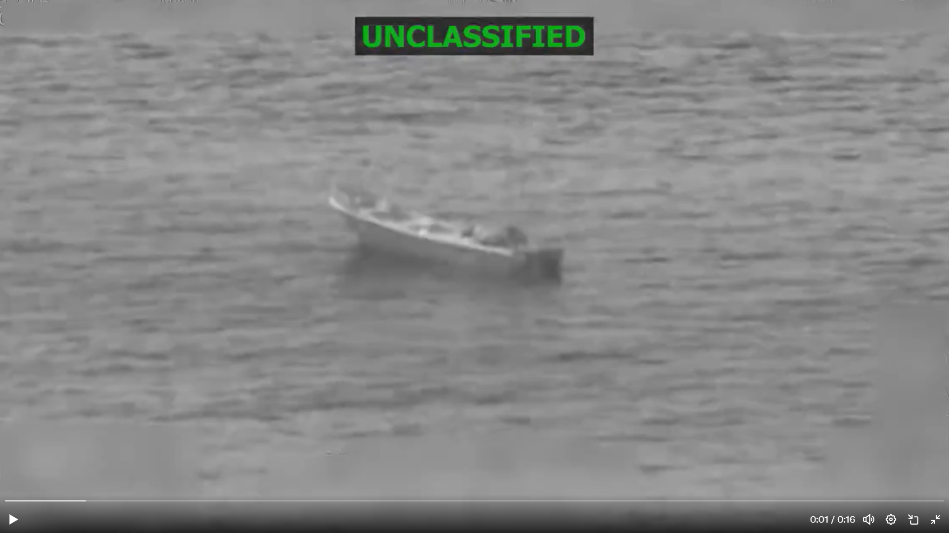 Többen meghaltak egy kábítószer-szállító hajó elleni amerikai csapásban