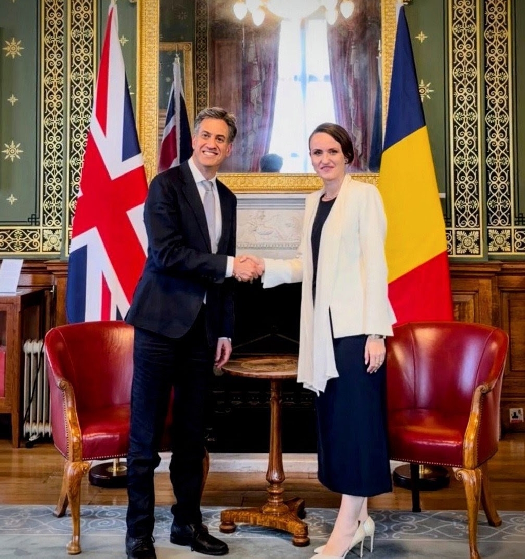 Brit kollégájával tárgyalt Oana Țoiu külügyminiszter